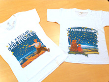 IDEES CADEAUX : Timbres Hubert Reeves et T-shirt Ferme des Etoiles