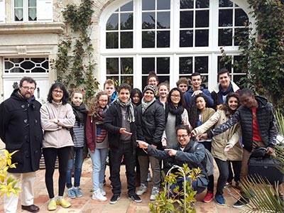 SEJOUR PEDAGOGIQUE : les jeunes de Sciences ouvertes en visite avec Jérôme PEREZ